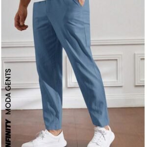 100% Remi Cotton Pant (Sky Blue)