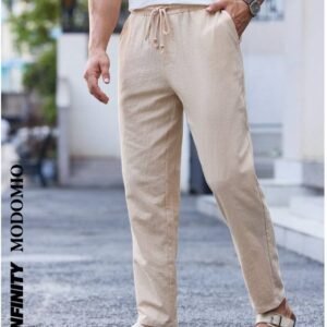 100% Remi Cotton Pant (Beidge)